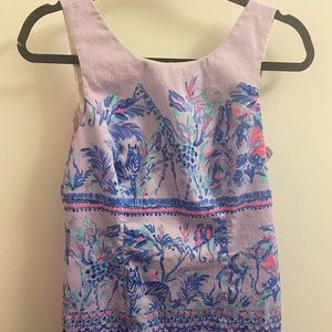 Lilac Lilly Pulitzer Mila shift size 4